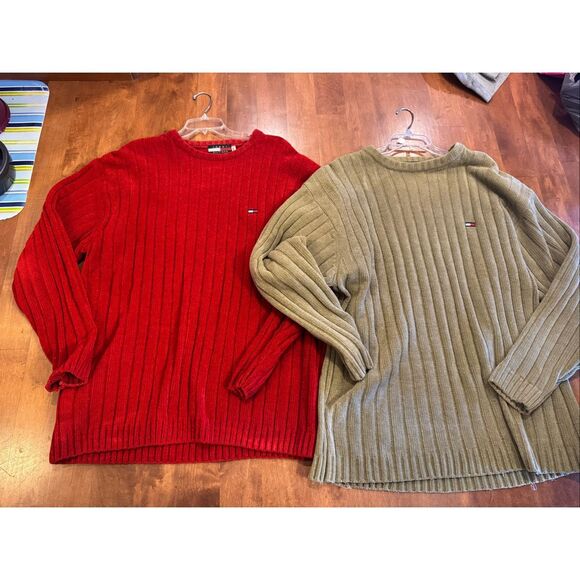 Men’s vintage Tommy Hilfiger sweater bundle size XXL - Picture 1 of 5